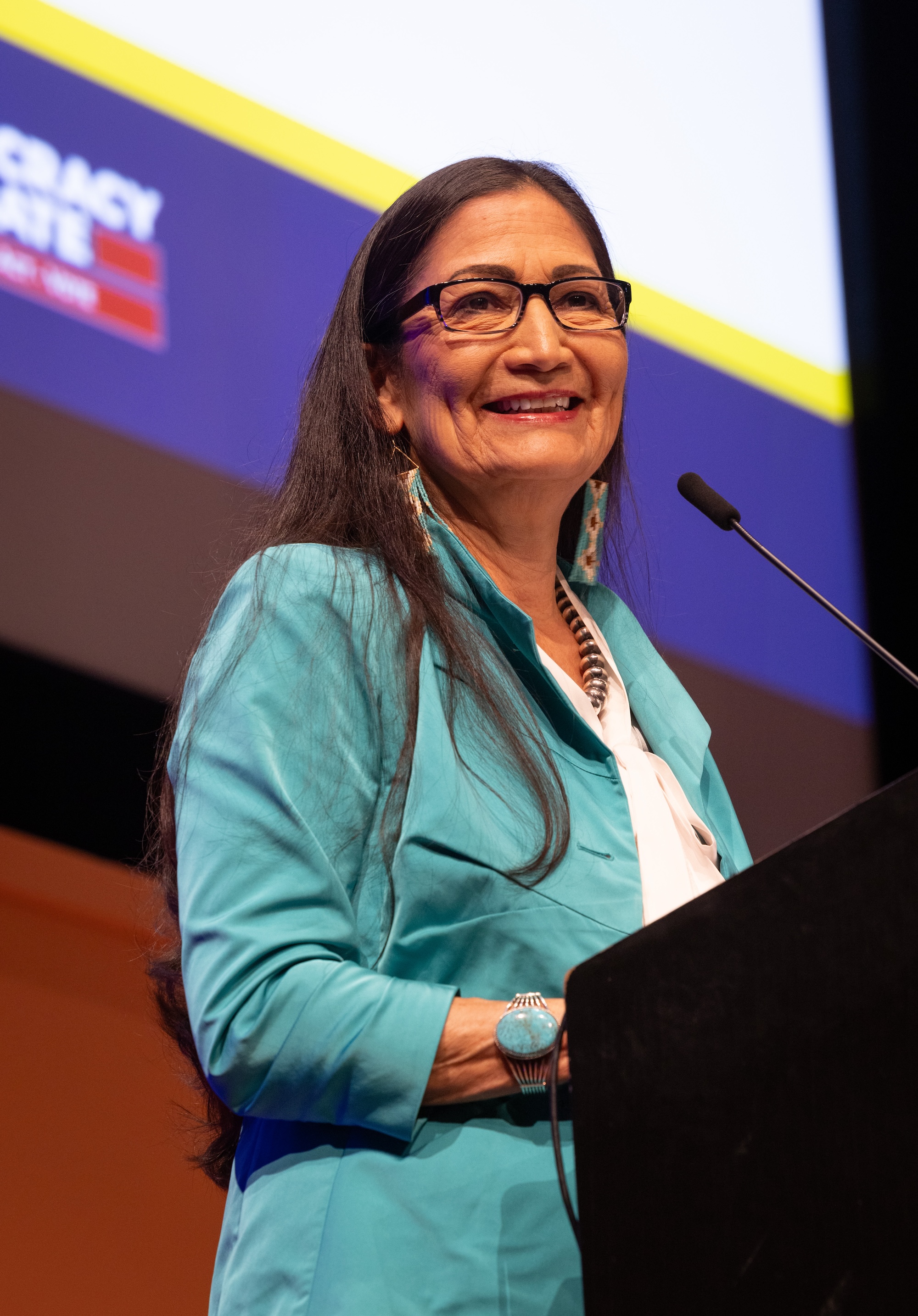 Secretary of the Interior Deb Haaland. Photo Credit: Dave Brenner.